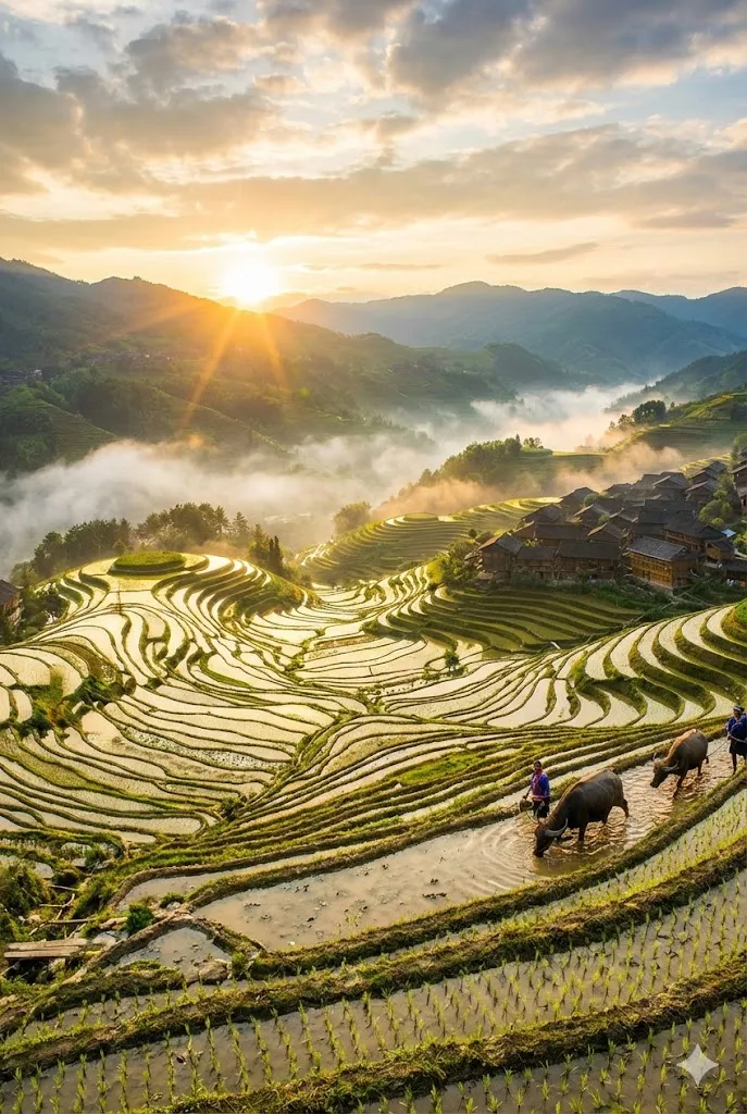 Rice Terrace Hiking