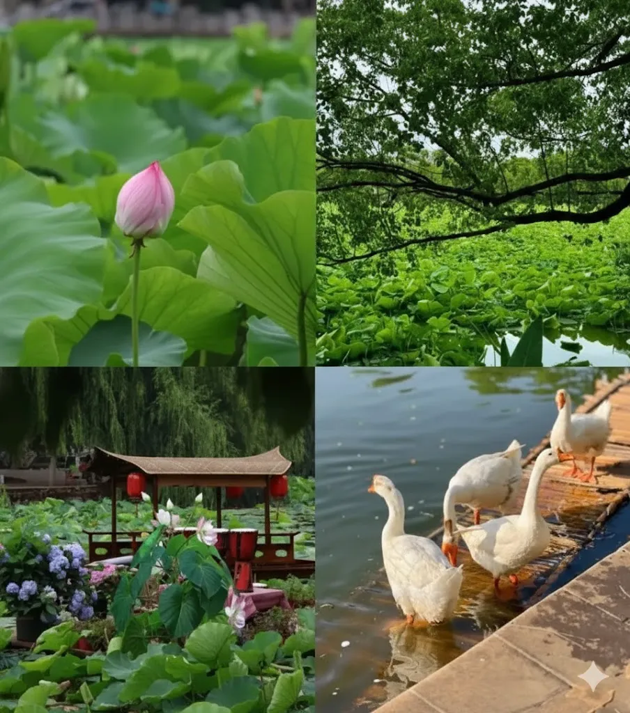 Green Lake (Cuihu) Area (翠湖)