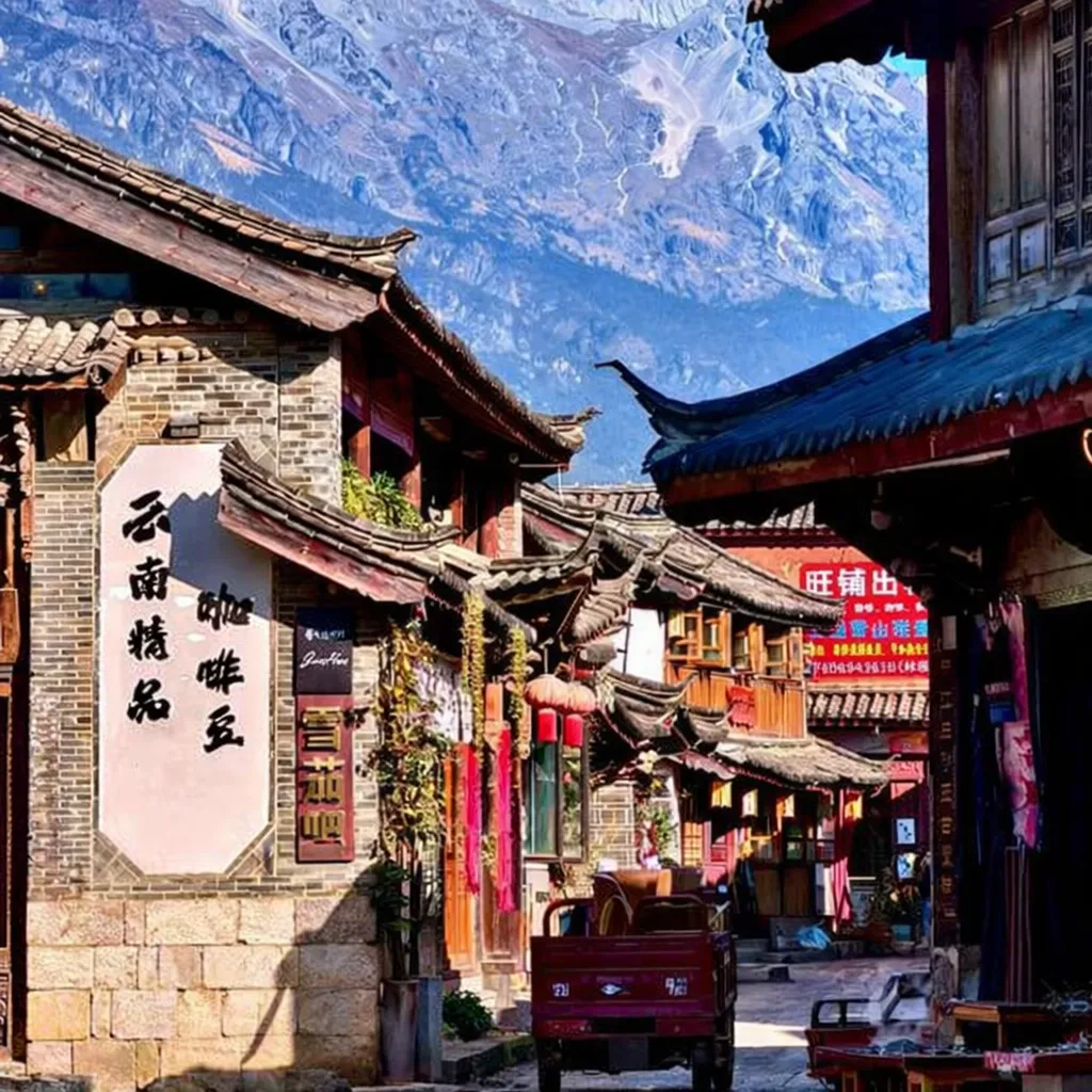 白沙古鎮 (Baisha Ancient Town)