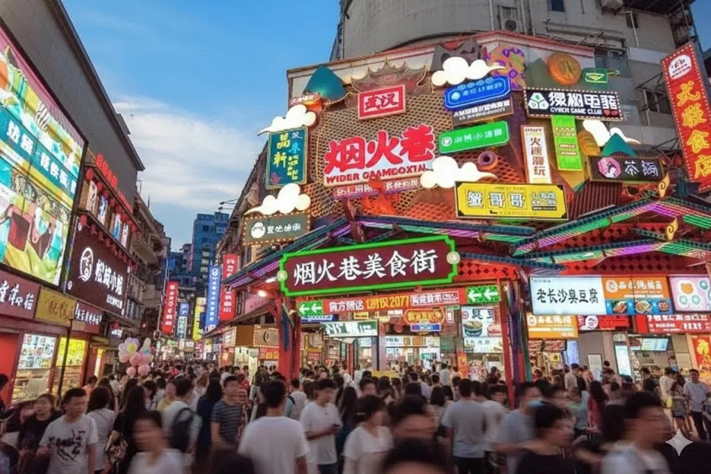 Jianghan Road Walking Street (江汉路步行街)