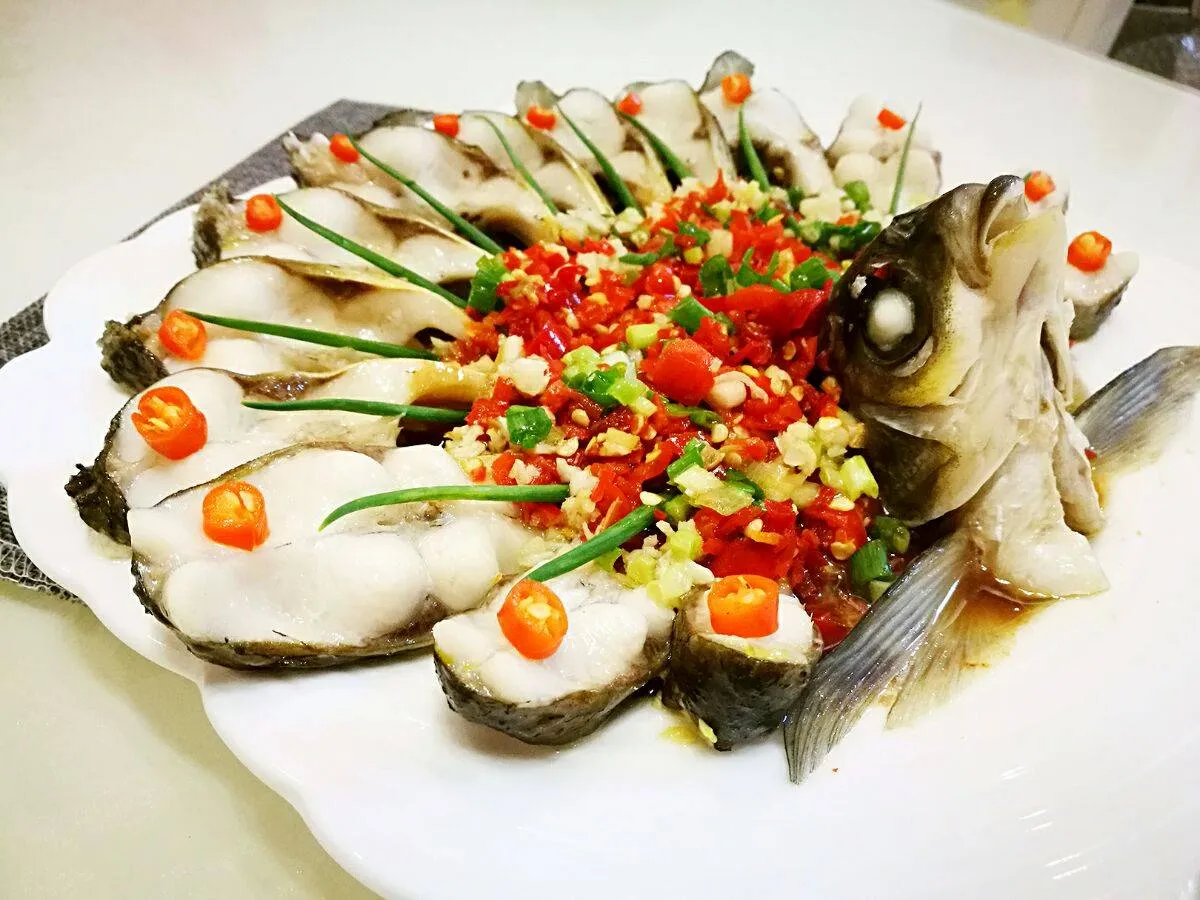 Steamed Wuchang Fish