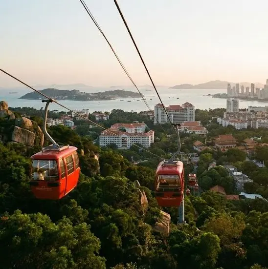 Zhonggu Cableway (钟鼓索道)