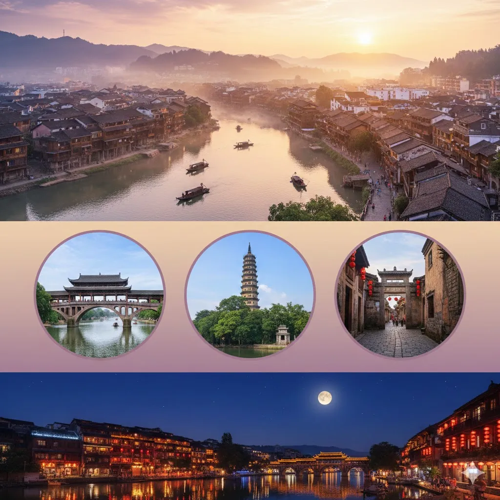2. Fenghuang Ancient City (凤凰古城)