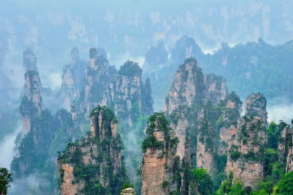 4. Tianzi Mountain (The King of Peaks)